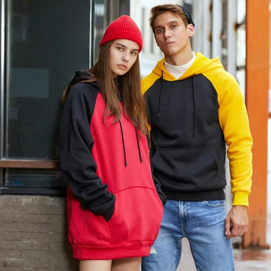 2019 High Quality Plain Black Pullover Hoodies Sweatshirts Men Women Plus Size Fleece Streetwear Hoodie Unisex sudaderas hombre - Baddielike