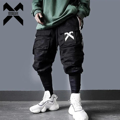 11 BYBB'S DARK Tactical Functional Cargo Pants Men Multi - Pocket Joggers Trousers 2026 Detachable Hip Hop Streetwear Pant Black - Baddielike