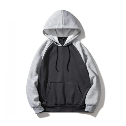 2019 High Quality Plain Black Pullover Hoodies Sweatshirts Men Women Plus Size Fleece Streetwear Hoodie Unisex sudaderas hombre - Baddielike