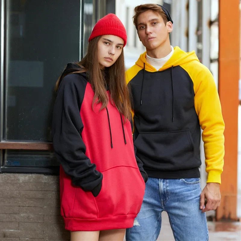 2019 High Quality Plain Black Pullover Hoodies Sweatshirts Men Women Plus Size Fleece Streetwear Hoodie Unisex sudaderas hombre - Baddielike