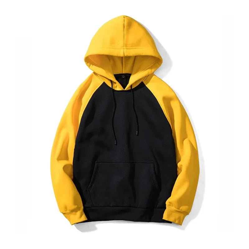 2019 High Quality Plain Black Pullover Hoodies Sweatshirts Men Women Plus Size Fleece Streetwear Hoodie Unisex sudaderas hombre - Baddielike