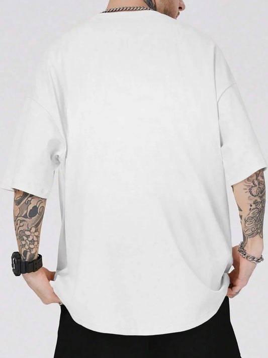 "God Bless You" Cross Print 100% Cotton Men Woment T-shirt Summer Autumn Daily Outdoor Sports Party Casual Street Short Sleeve - Baddielike